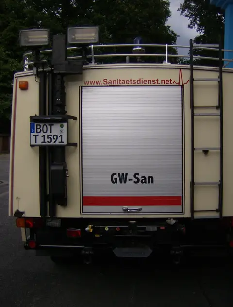 Magirus Deutz 130 1 59 01 Heckansicht ex. GW San1 5284
