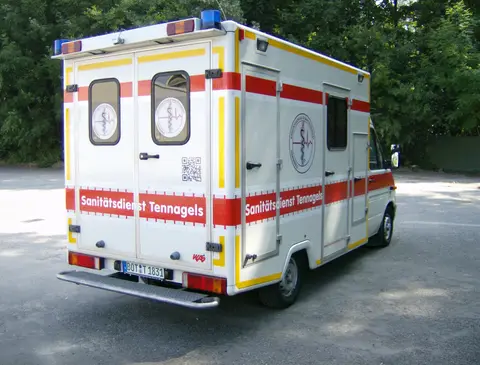 VW LT2 1 83 01 Heckansicht ex. RTW1 1C27
