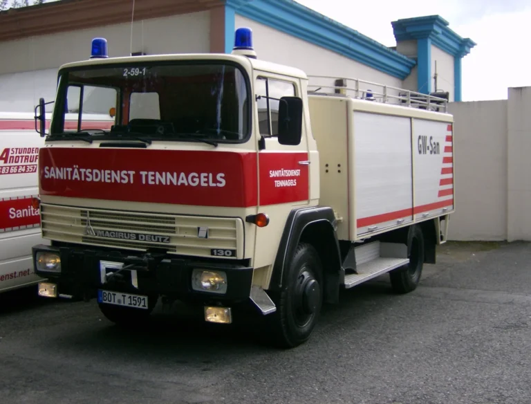 Sanittsdienst tennagels magirus deutz 130 1 